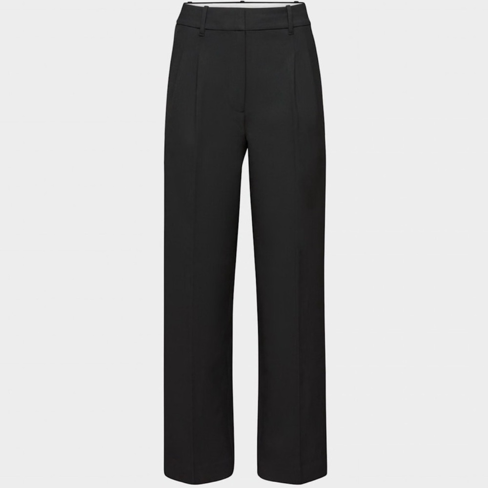 ARITZIA Wilfred Effortless Black Trouser/Pant - Picture 3 of 12